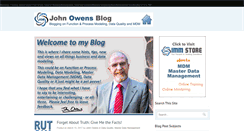 Desktop Screenshot of johnowensblog.com